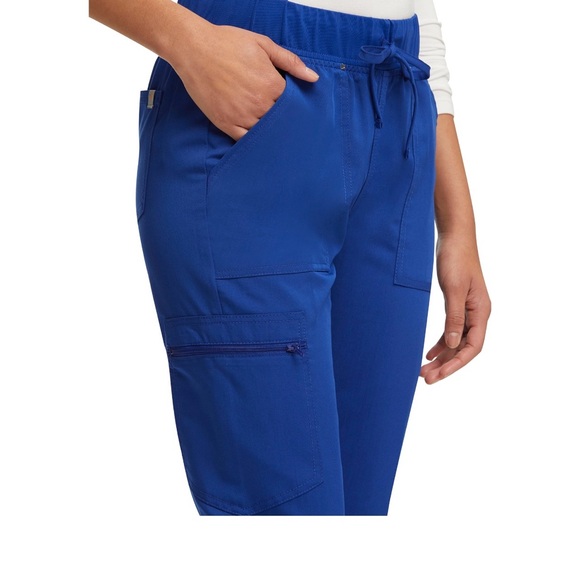 Scrubstar Women's Ultimate StretchTwill Yoga Drawstring Cargo Jogger Scrub Pant - Picture 5 of 5